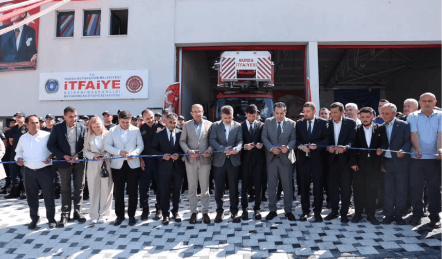 BURSA'YA YENİ İTFAİYE BİNASI!
