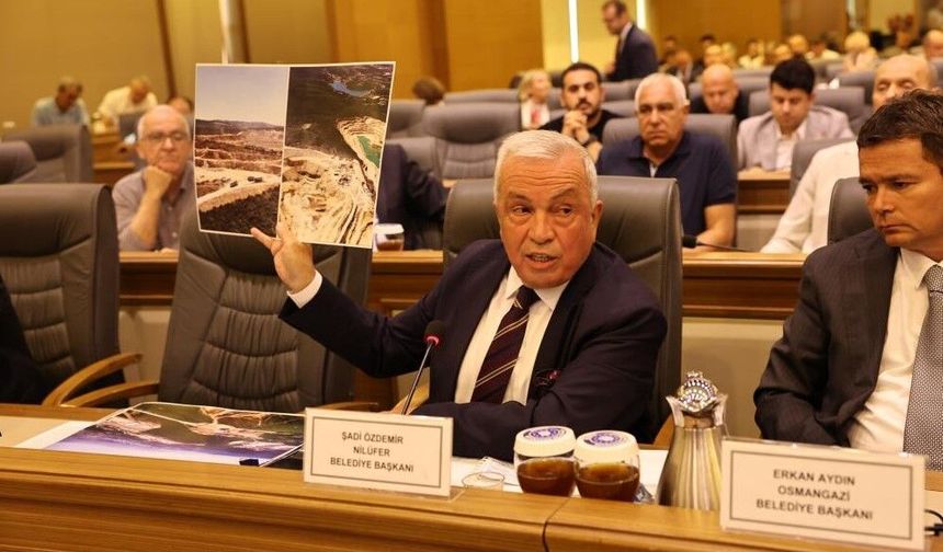BAŞKAN ÖZDEMİR'DEN KATI ATIK TESİSİ İTİRAZI