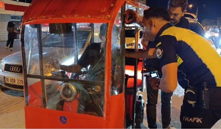 ALKOLMETREYİ ÜFLEMEYEN SÜRÜCÜYE DEV CEZA
