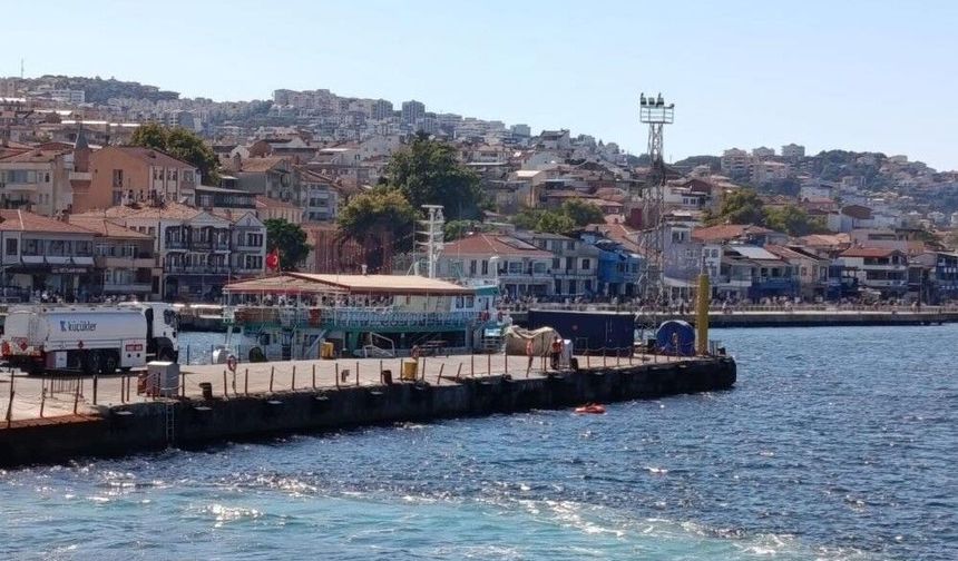 BURSA'DA DENİZDE PANİK ANLARI!