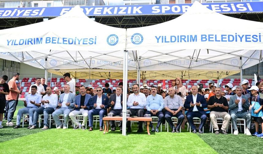 YILDIRIM’DA DOSTLUK KAZANDI