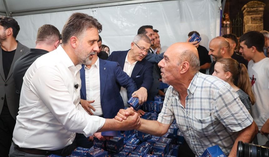 BAŞKAN VEKİLİ BİBA’DAN KANDİL SİMİDİ İKRAMI!