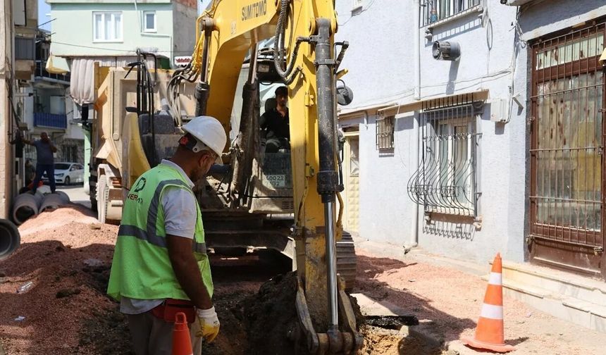BURSA'DA ALTYAPI SEFERBERLİĞİ HIZ KESMİYOR