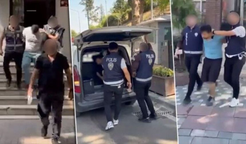 FİRARİ 4 SUÇLU KISKIVRAK YAKALANDI!