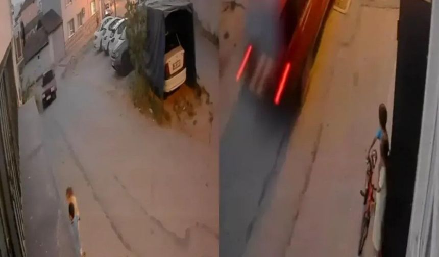 ÇOCUKLARIN OLDUĞU SOKAĞA DRİFTLE GİRDİ!