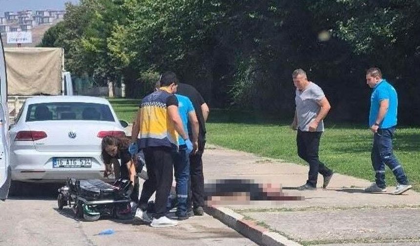 BURSA’DA ESNAF BAŞINDAN VURULMUŞ HALDE BULUNDU