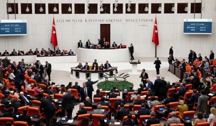 ÇERÇEVE YASAYLA İLGİLİ OY TABLOSU BELLİ OLDU