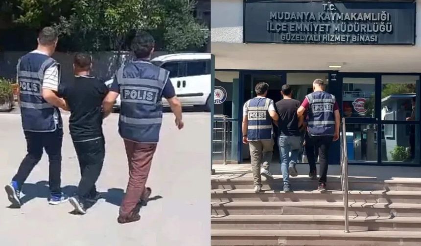 BURSA POLİSİNDEN MUDANYA'DA FİRARİ AVI!