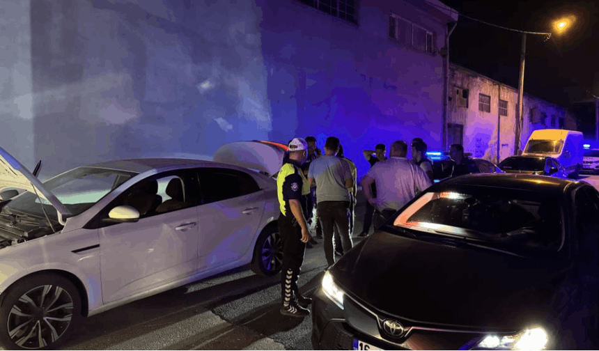 BURSA'DA ÇALINTI ARAÇ KOVALAMACASI