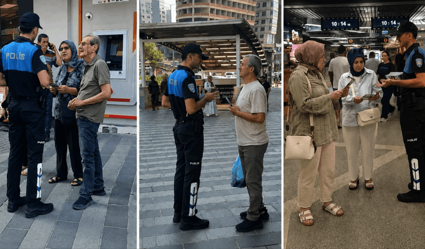 BURSA POLİSİNDEN GÜVENLİK BİLGİLENDİRMESİ