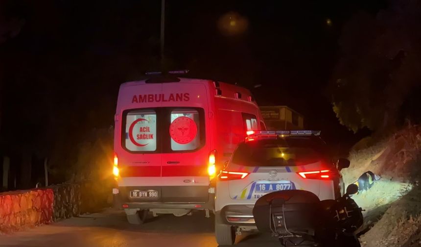 BURSA’DAKİ MOTOSİKLET KAZASINDAN ACI HABER!