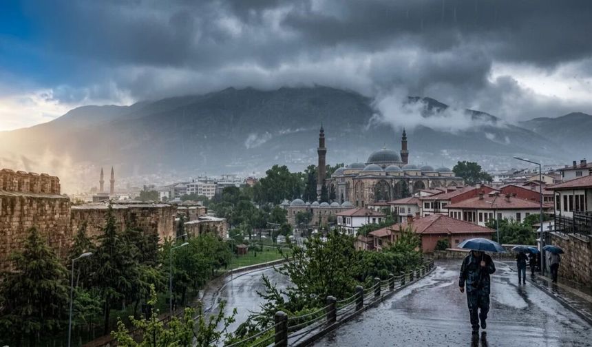 BURSA’DA YAĞIŞLI GÜNLER BAŞLIYOR! SICAKLIKLAR DÜŞECEK