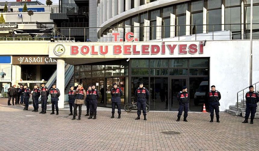 BOLU BELEDİYESİ’NDE ZİMMET SORUŞTURMASI! 9 KİŞİ GÖZALTINA ALINDI