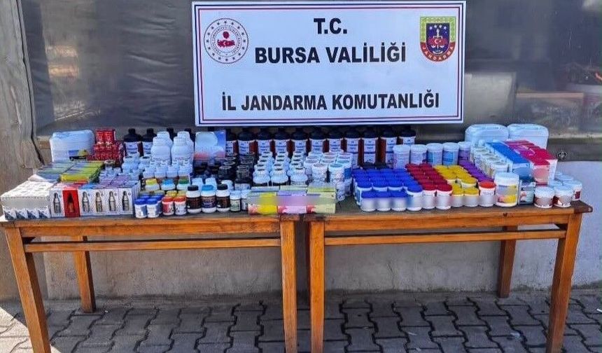BURSA'DA MİLYONLUK KAÇAK 'KUŞ İLACI' OPERASYONU!