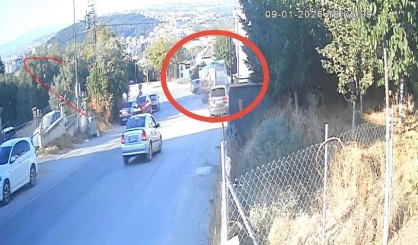 BURSA'DA HAFRİYAT KAMYONU DEHŞET SAÇTI