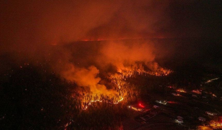 ANTALYA'DAKİ ORMAN YANGININDAN ACI HABER