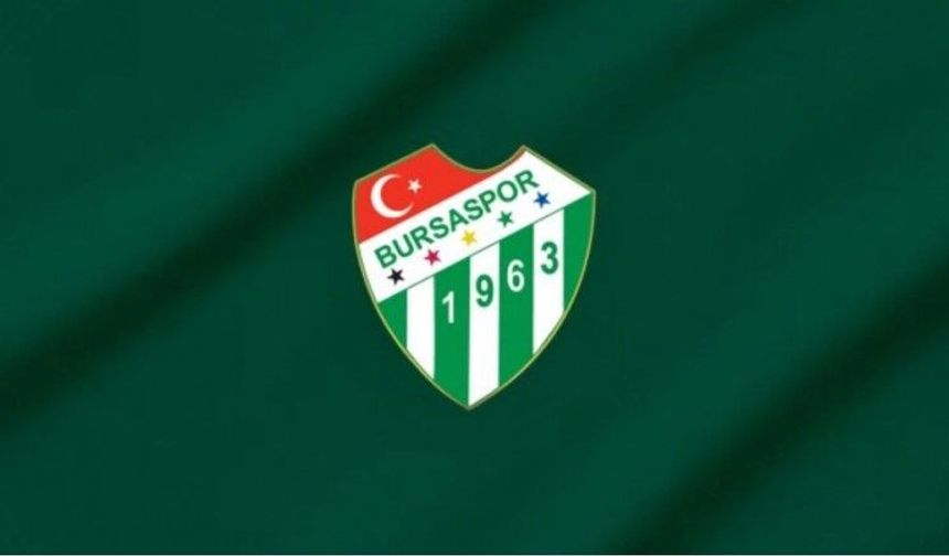 Bursaspor Kulübü'nden önemli açıklama