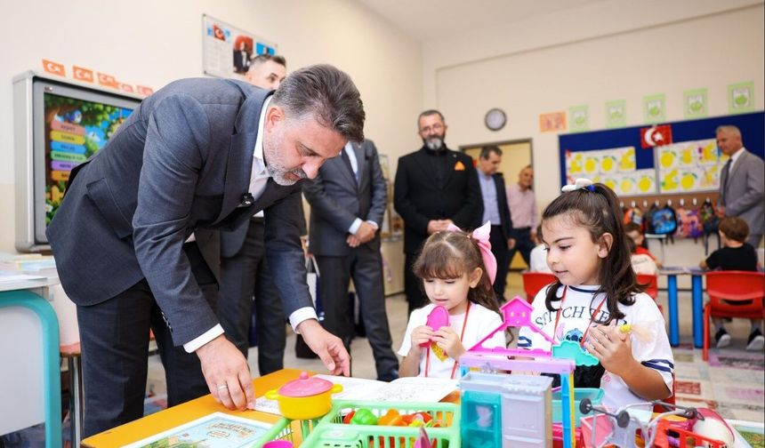 BİBA, İLK DERS HEYECANINA ORTAK OLDU