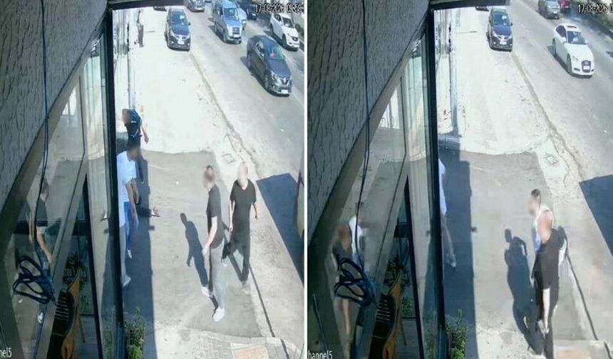 YOLDA YÜRÜYEN ÇİFT DEHŞETİ YAŞADI!
