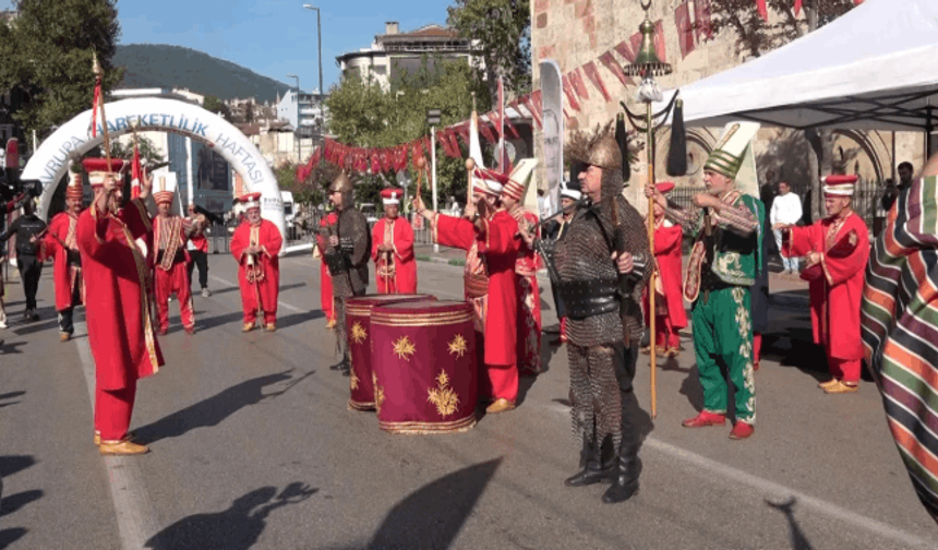 BURSA'DA AVRUPA HAREKETLİLİK HAFTASI COŞKUSU