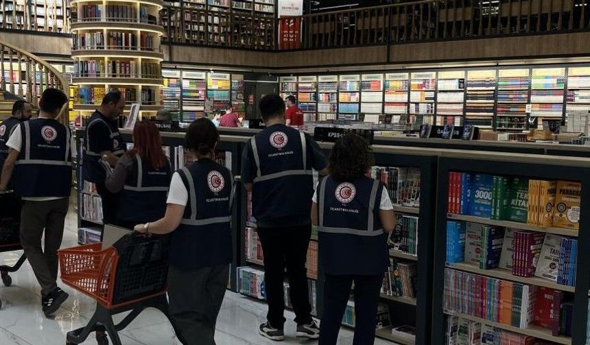 BURSA'DA KIRTASİYE ÜRÜNLERİNE SIKI DENETİM