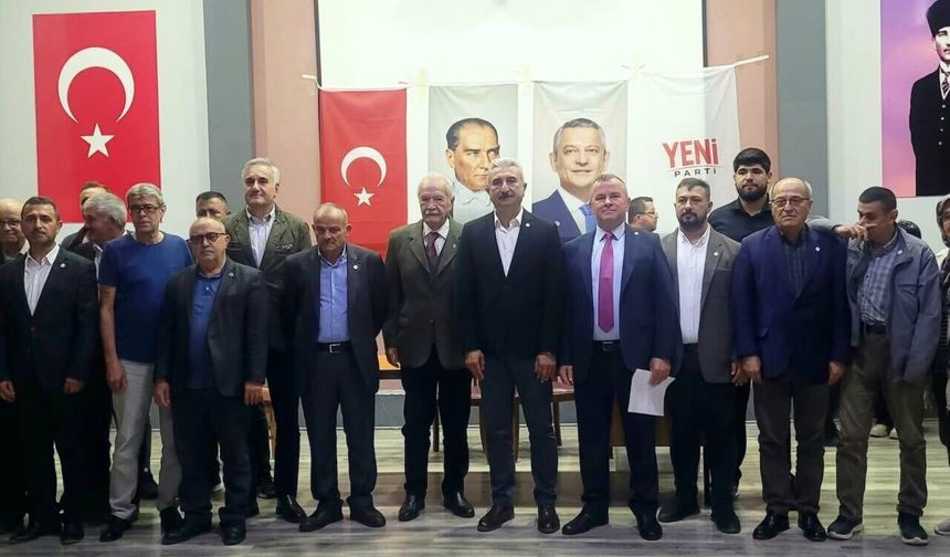 YENİ PARTİ BURSA’DA 13 İLÇE BAŞKANI BELLİ OLDU