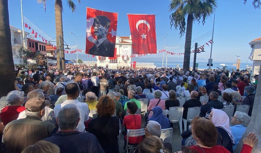MUDANYA MÜTAREKESİ’NİN 104. YILINDA ÖZGÜR ÖZEL’E YOĞUN İLGİ