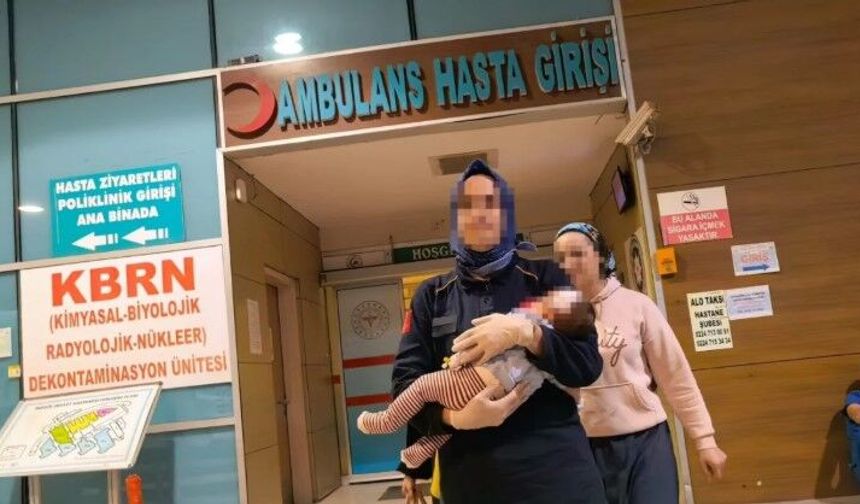 BURSA'DA 2 AYLIK BEBEK BEYİN KANAMASI GEÇİRDİ!