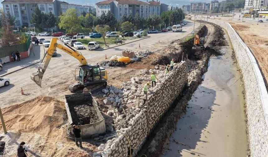 NİLÜFER'DE KAPSAMLI DERE ISLAHI