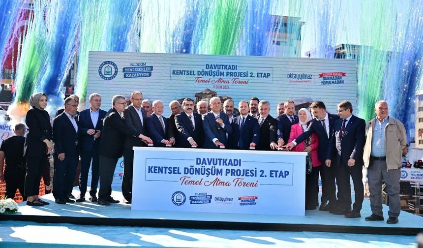 YILDIRIM'DA DEV DÖNÜŞÜMÜN 2. ETABI BAŞLADI!