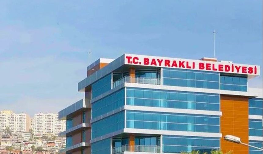 İZMİR BAYRAKLI BELEDİYESİ'NE OPERASYON