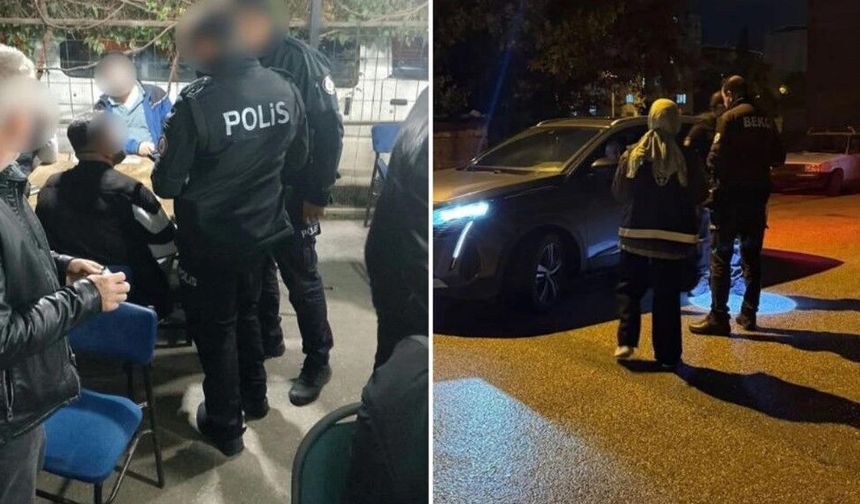 BURSA'DA 300 POLİSLE HUZUR UYGULAMASI