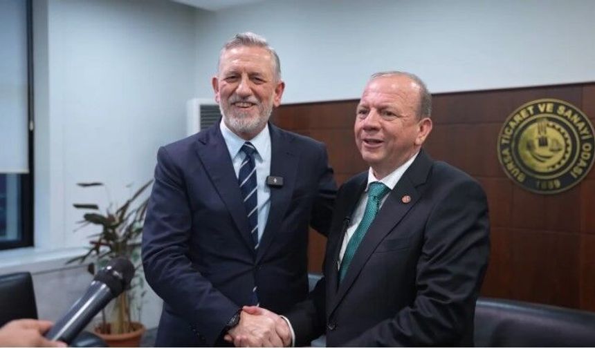 BURKAY'DAN YENİ BAŞKAN MATLI'YA TEBRİK