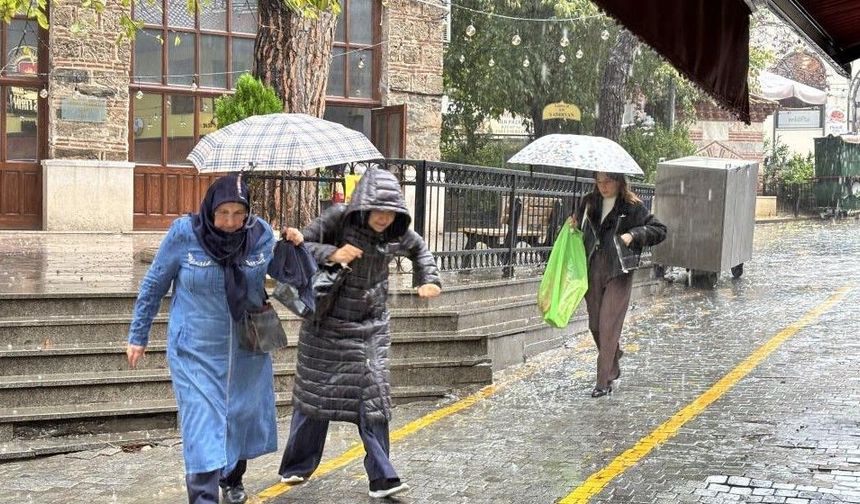 BURSA'DA SAĞANAK ALARMI!