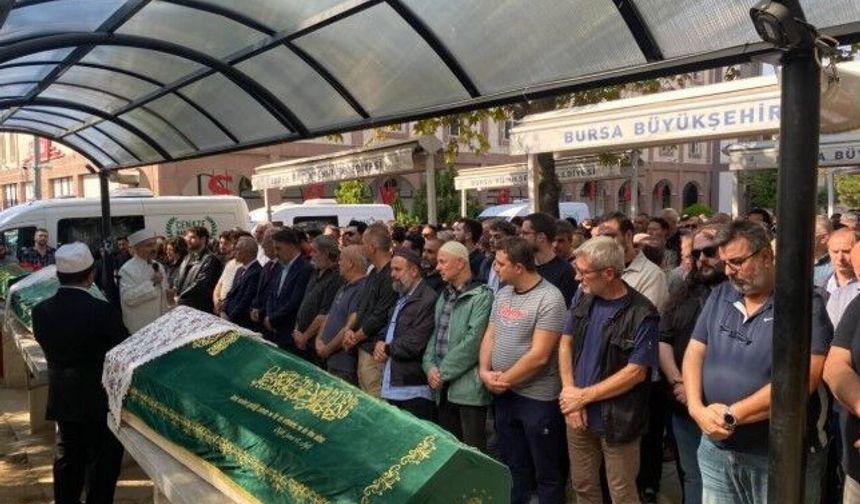 BURSA'DA FECİ KAZANIN KURBANLARINA VEDA