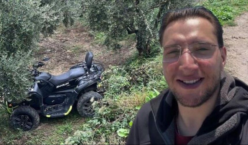 ATV İLE TARLAYA UÇAN GENÇTEN ACI HABER