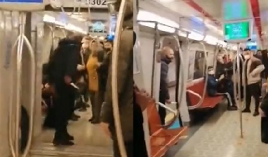 Kadıköy metrosunda dehşete düşüren görüntü