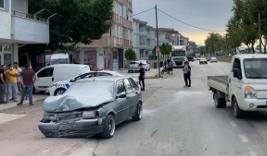 Bursa'da korkutan kaza! O anlar saniye saniye kaydedildi