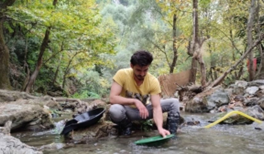 Uludağ’ın eteklerinde altın avı! Adeta servet kazanıyorar