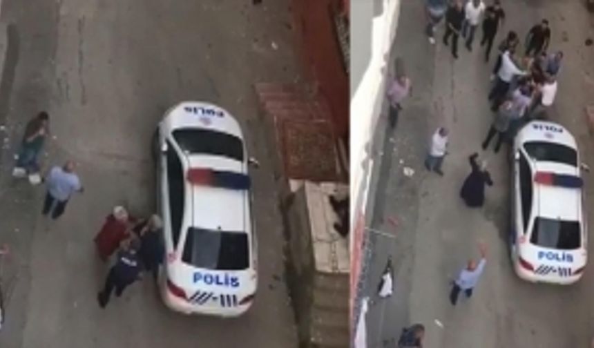 Bursa’da ev sahibi-kiracı arasında kavga! O anlar kamerada