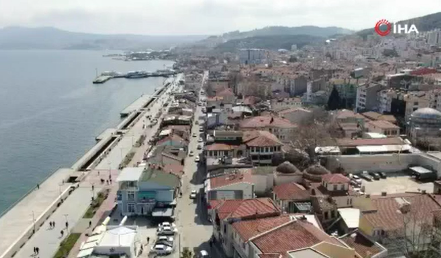 Mudanya’da deniz çekildi acı hatıralar canlandı