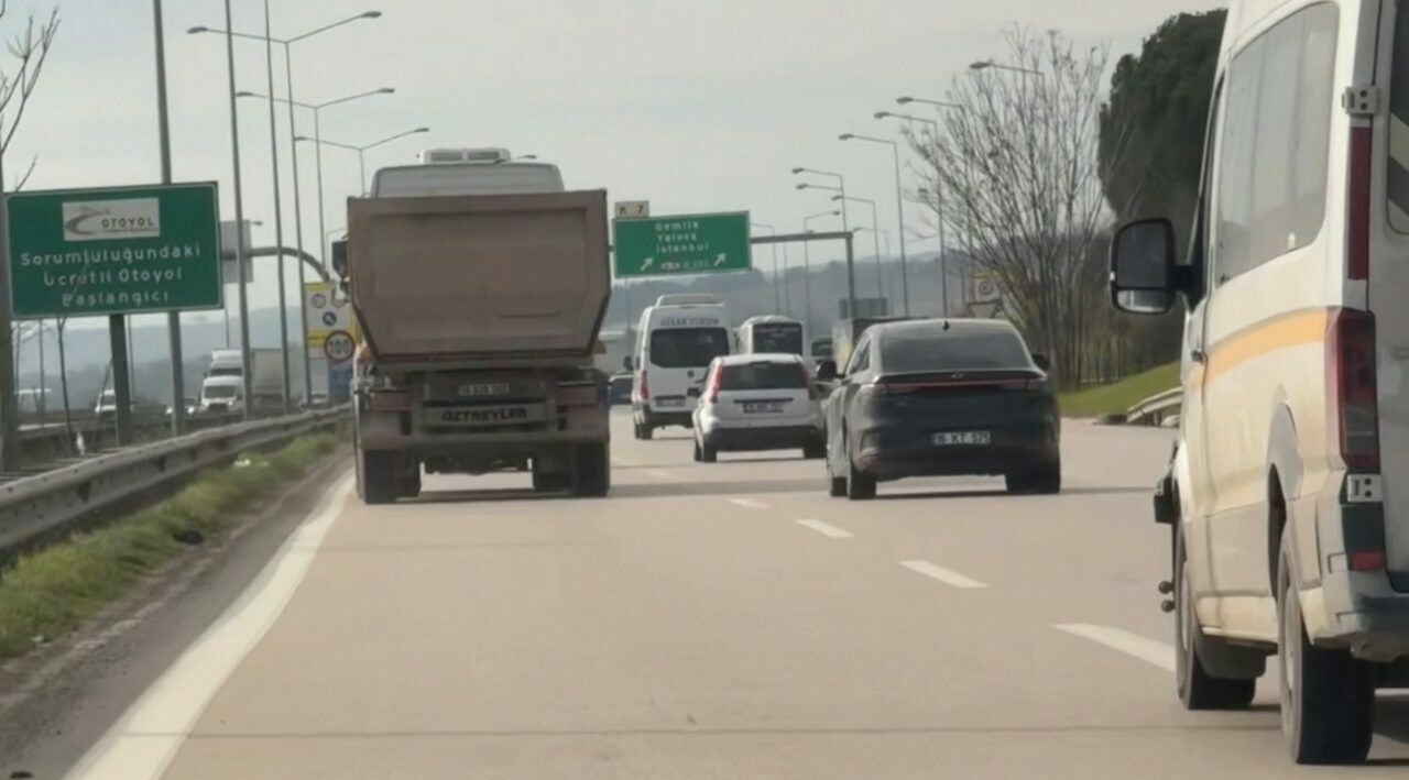 Bursa trafiğinde tehlikeli anlar!