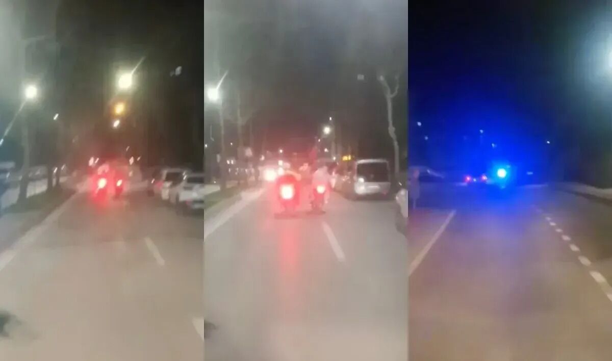 Bursa'da motosikletliye ceza yağdı