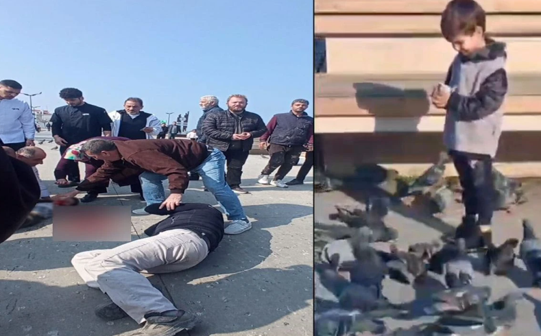 Mudanya sahilinde acı olay