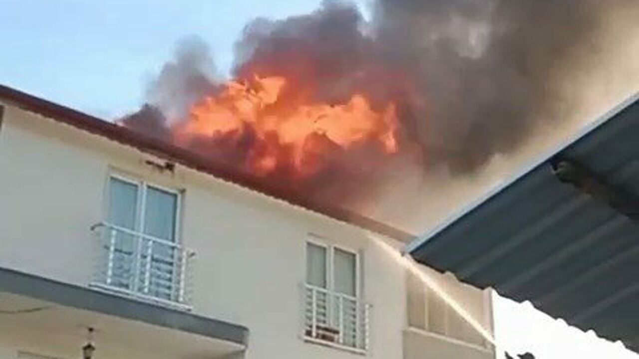 Bursa’da panik anları