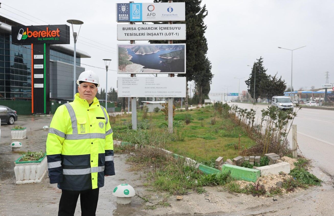 Bursa'da dev su projesi müjdesi!