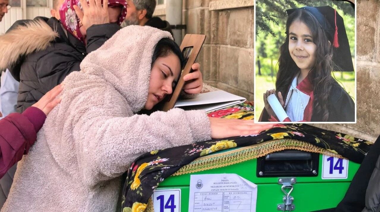 Bursa'da minik Öykü'ye acı veda