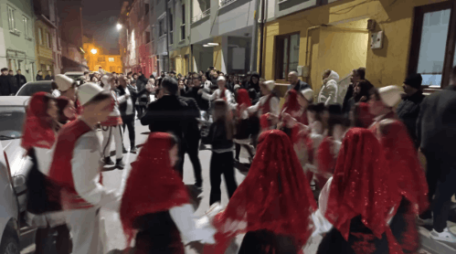 O gelenek sahura renk kattı!