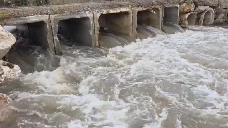 Karasu Deresi Yağışlarla Canlandı