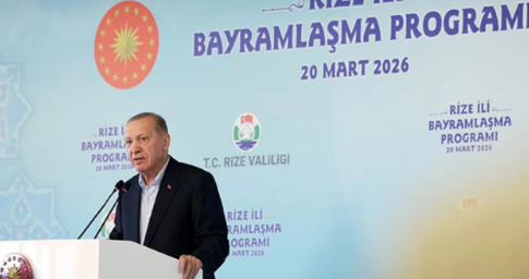 Erdoğan: Coğrafyamızdaki zorlukları aşacağız